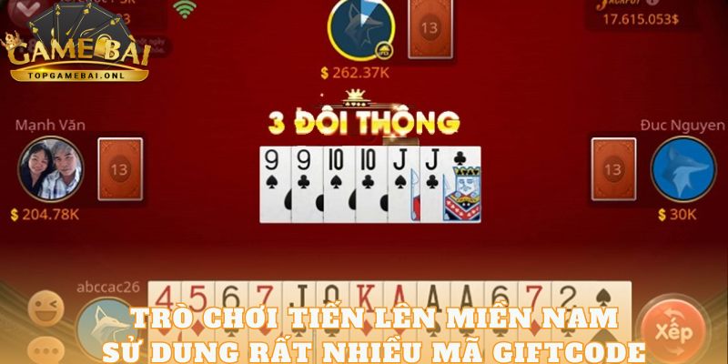 Những lưu ý khi tham gia nhận code Tiến Lên